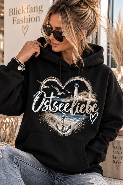 Ostseeliebe Hoodie – Meer im Herzen 🌊⚓