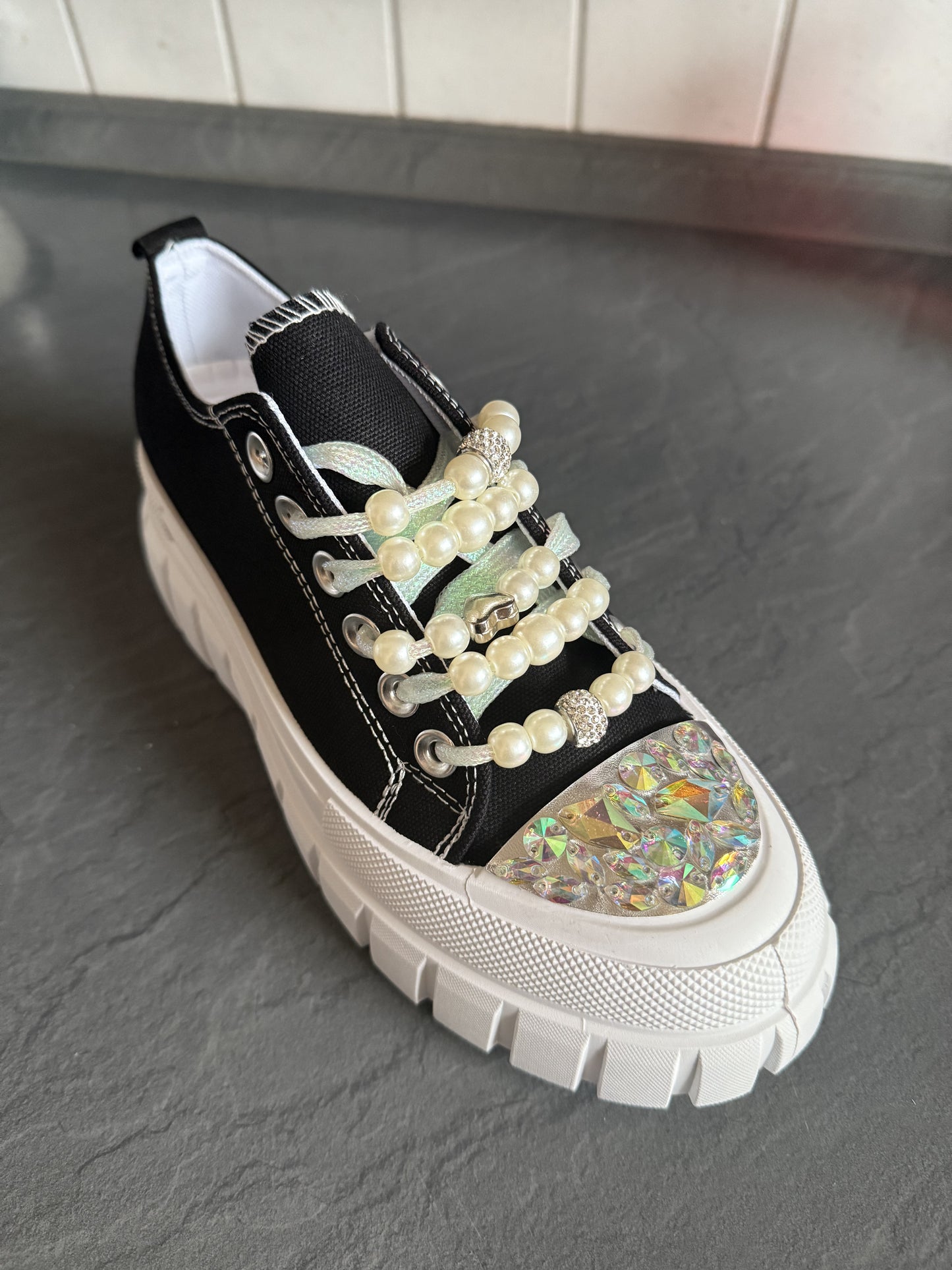 Sneaker „Pearl“ Schwarz