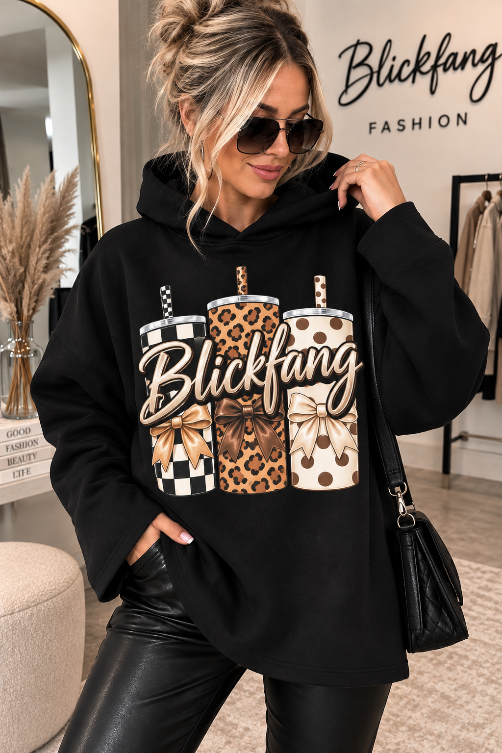 BLICKFANG Statement Hoodie – Dein neuer Lieblingslook 🤎