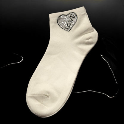 Socken LOVE mit Bling Bling