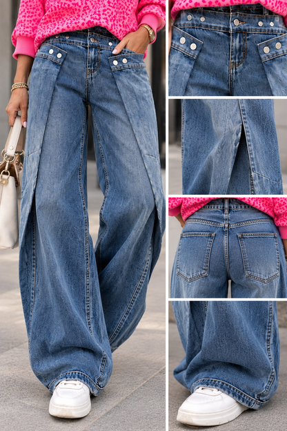 Sexy Woman Jeans mit Gummibund – lässiger Denim-Look M–XL