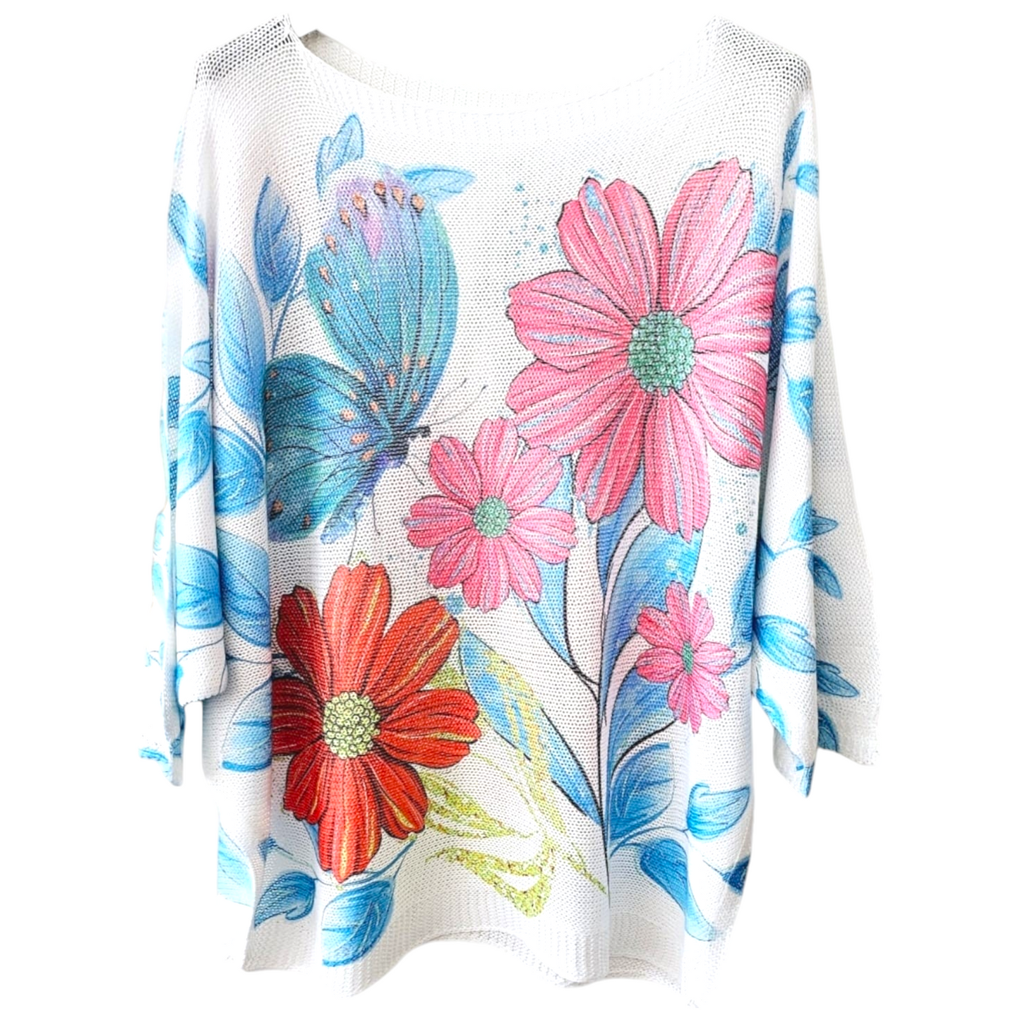 Motiv Shirt " Blume" J022