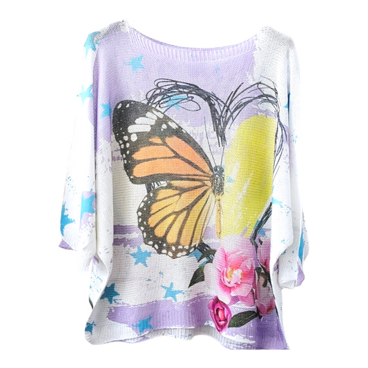 Motiv Shirt " Butterfly" J008