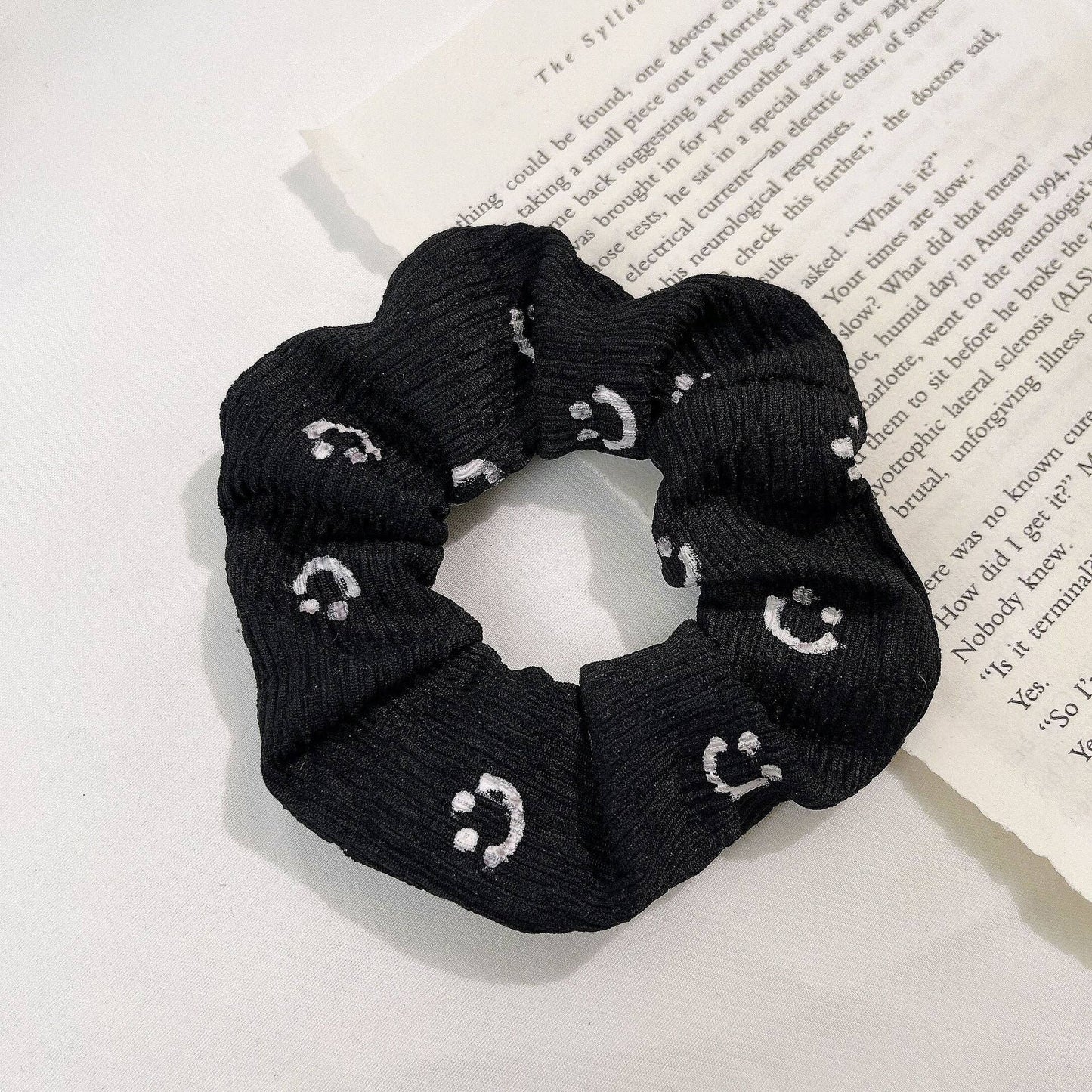 Gifty - Haargummi mit Smiley-Gesicht