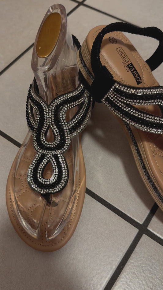 💎✨ Glamour für deine Füße – VICES VERSO Paris Sandalen! ✨💎