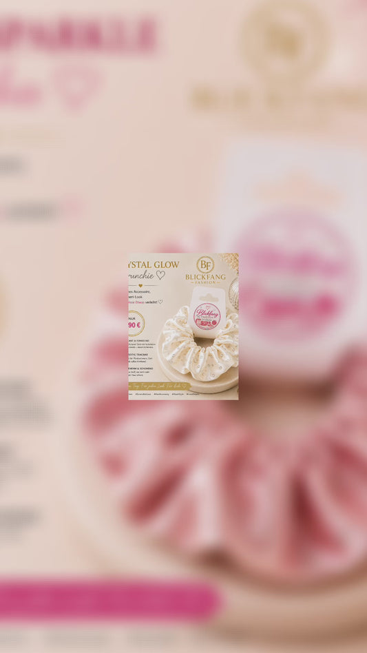 DUSTY ROSE LOVE – Edler Satin Scrunchie für deinen perfekten Look 8006