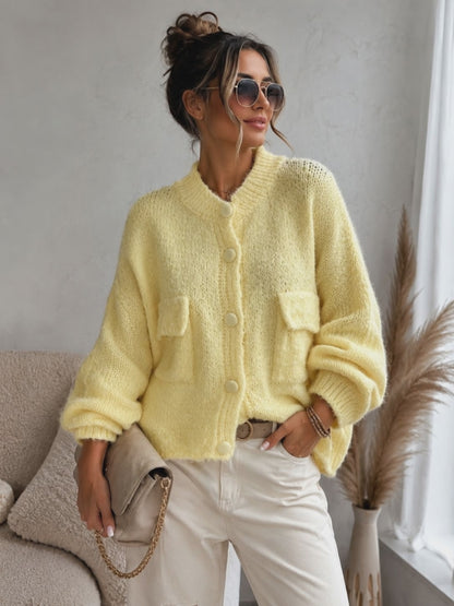 Premium Kuschel-Strickjacke – Weicher Cardigan in 9 Farben