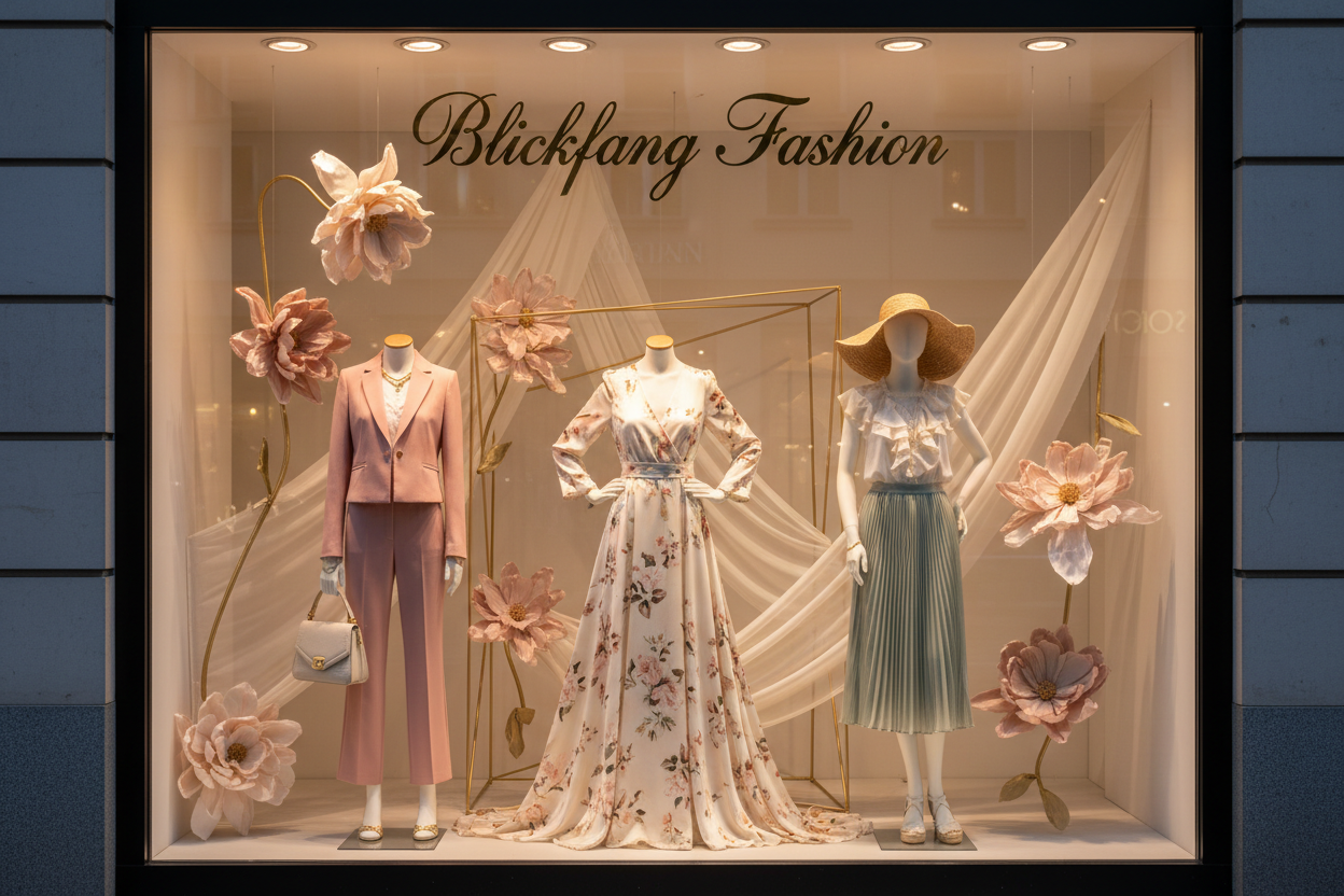 und als Überschrift Blickfang Fashion